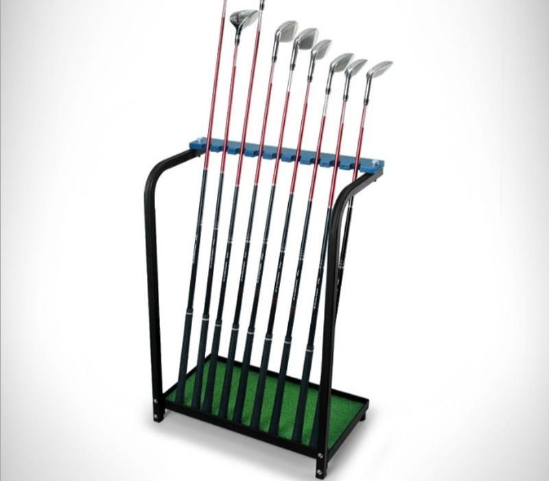 Golf Club Display Rack 9 Holes Position