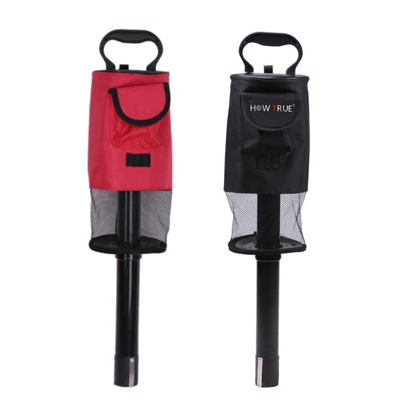 Detachable Golf Ball Picker - Standing - Red