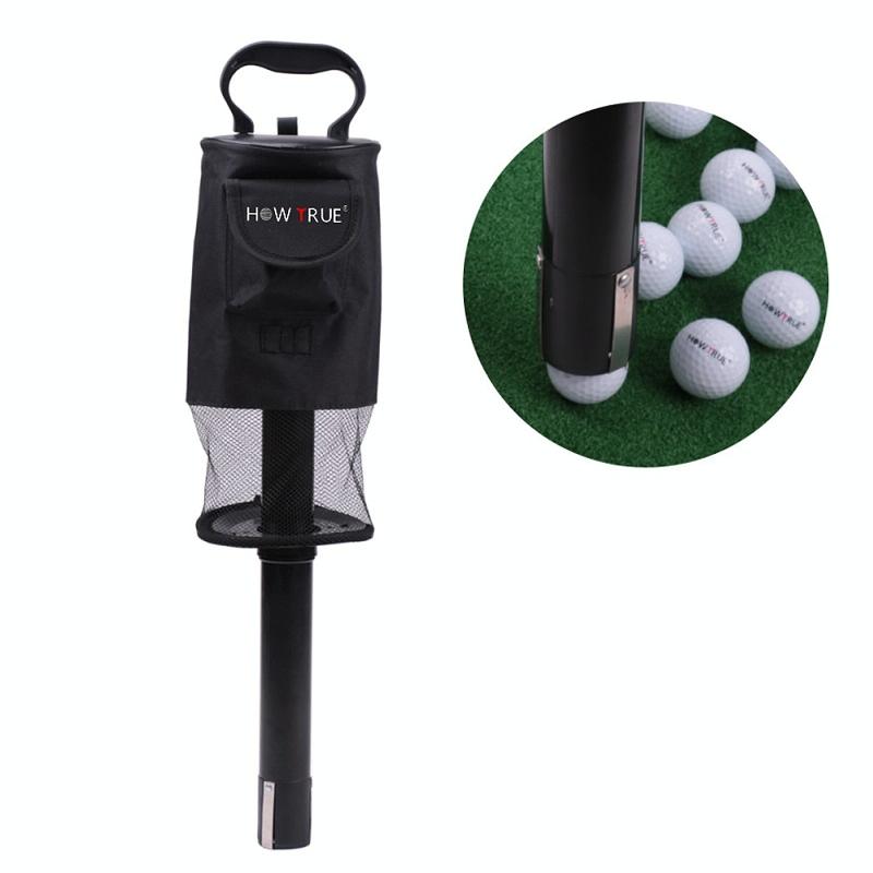 Detachable Golf Ball Picker - Standing - Red