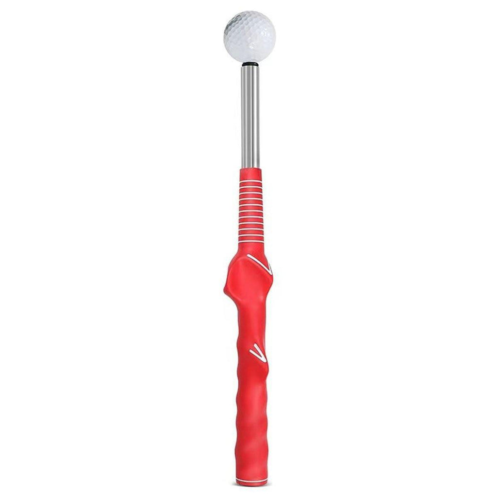 Golf Swing Training Aid Telescopic Impact Sound Stick Exercise Tool for Practice - Blue