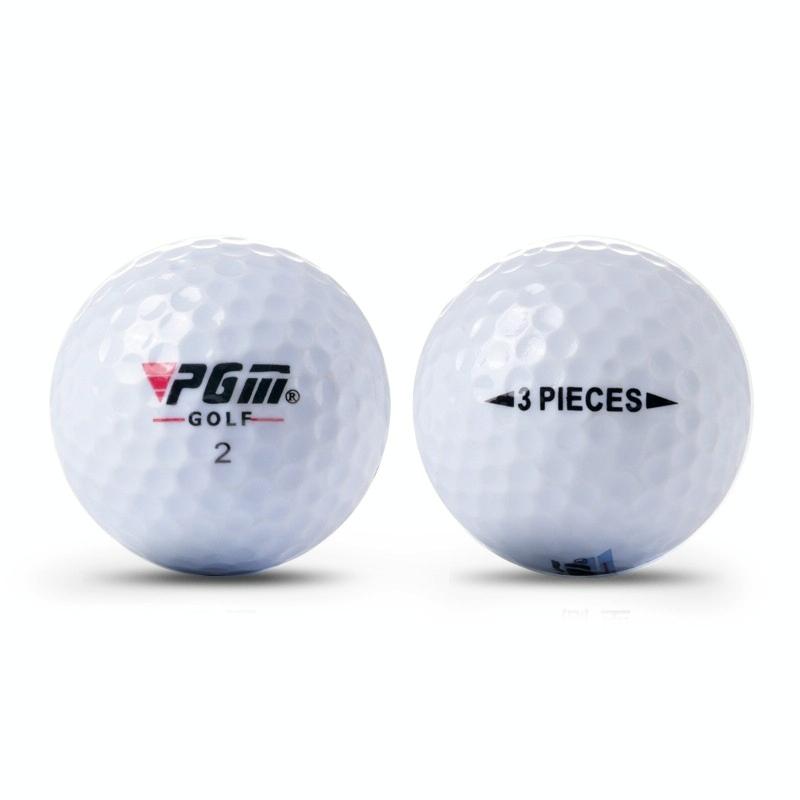 Three-layer Rubber Golf Ball for Outdoor Training and Competition