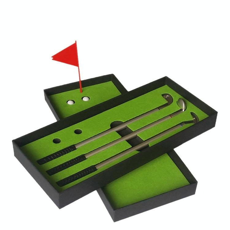 Mini Golf Putting Mat Trainer - 24.5x10.5x3.5cm Court Push Rod