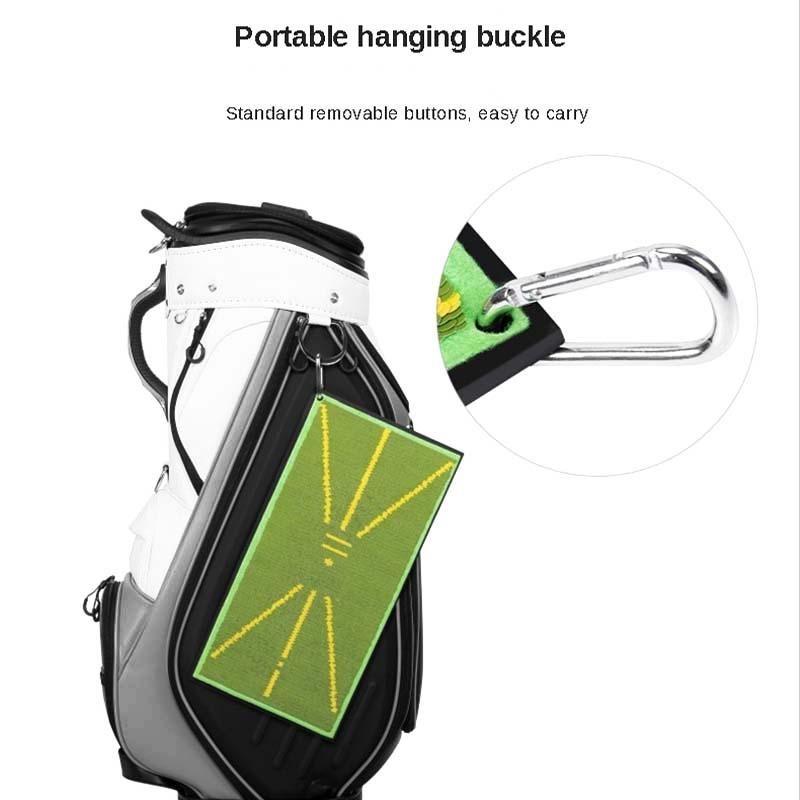 Golf Batting Pad Swing Practitioner Beads Training Cushion No Balls