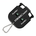 Double Dial Golf Scoring Device - Square Shape