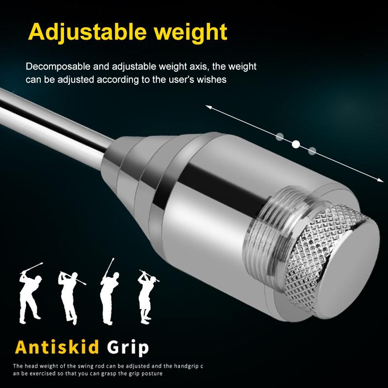 Stainless Steel Golf Swing Trainer - Improve your Swing