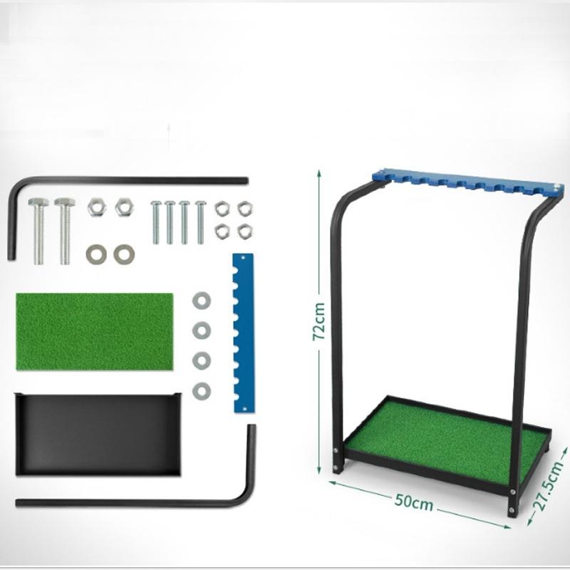 Golf Club Display Rack 9 Holes Position