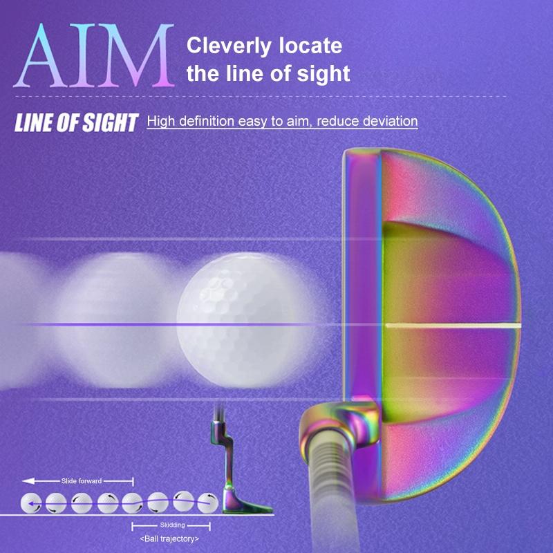 Women Stainless Steel Golf Putter with Head Cover