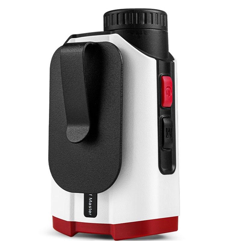 Lightweight Golf Rangefinder with Magnetic Buckle and Belt Clip - Black