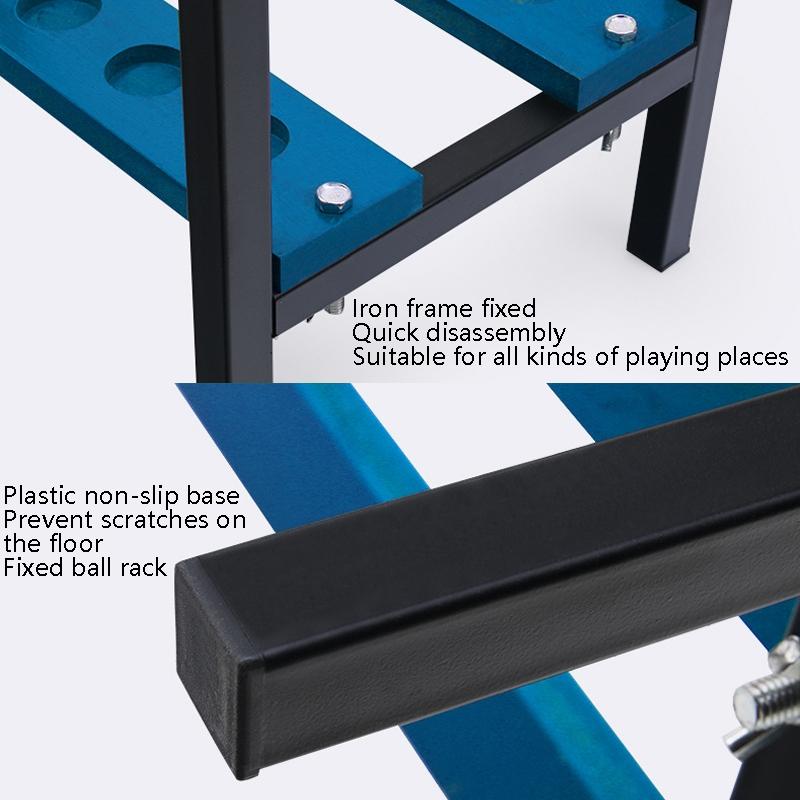 Golf Club Display Stand 18-hole Double-layer Rack 18 Rod Position
