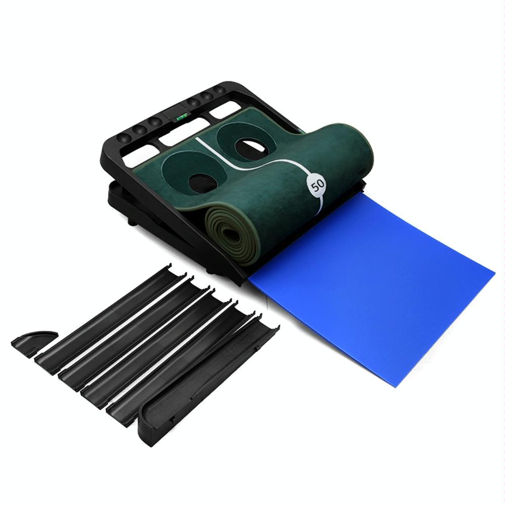 Tl010 Indoor Golf Adjustable Slope Push Rod Practice Home Velvet Practice Blanket Single Exercise Device English Packaging