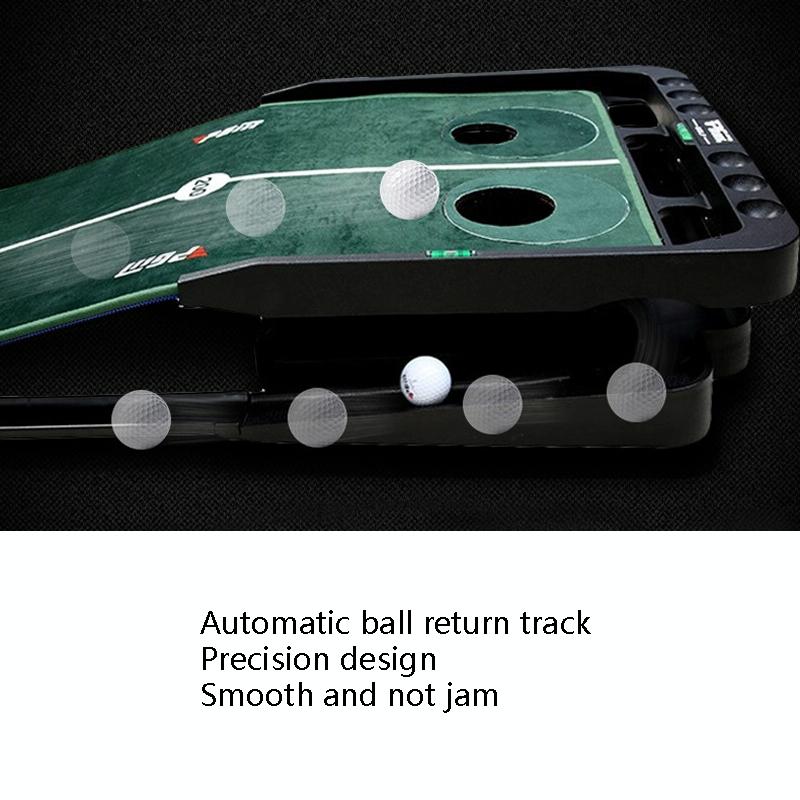 Tl010 Indoor Golf Adjustable Slope Push Rod Practice Home Velvet Practice Blanket Single Exercise Device English Packaging