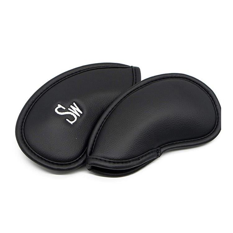 Versatile Golf Hat Cover with 12-in-1 Functionality - Black Litchi Texture