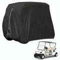 Waterproof Golf Cart Scooter Cover - 285x122x168cm - Black