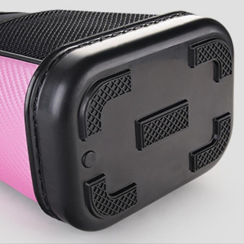 Lightweight Golf Shoulder Bag - Nylon Material - Black Pink