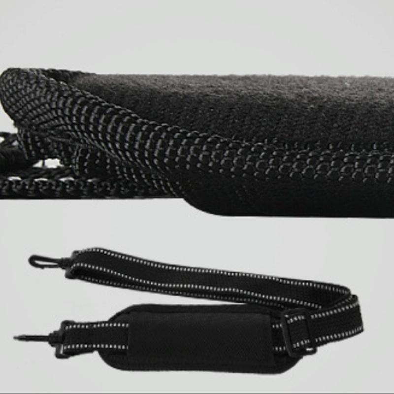 Lightweight Golf Shoulder Bag - Nylon Material - Black Pink