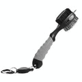 Portable Golf Club Brush - Retractable - Gray