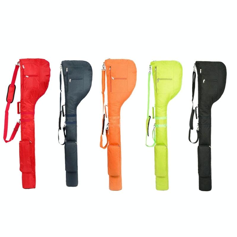 Portable Nylon Golf Bag - Lightweight and Durable - Green