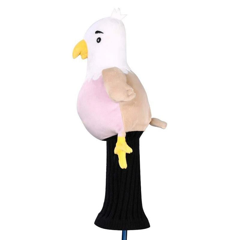 Adorable Plush Golf Club Cover for Animals - Pink