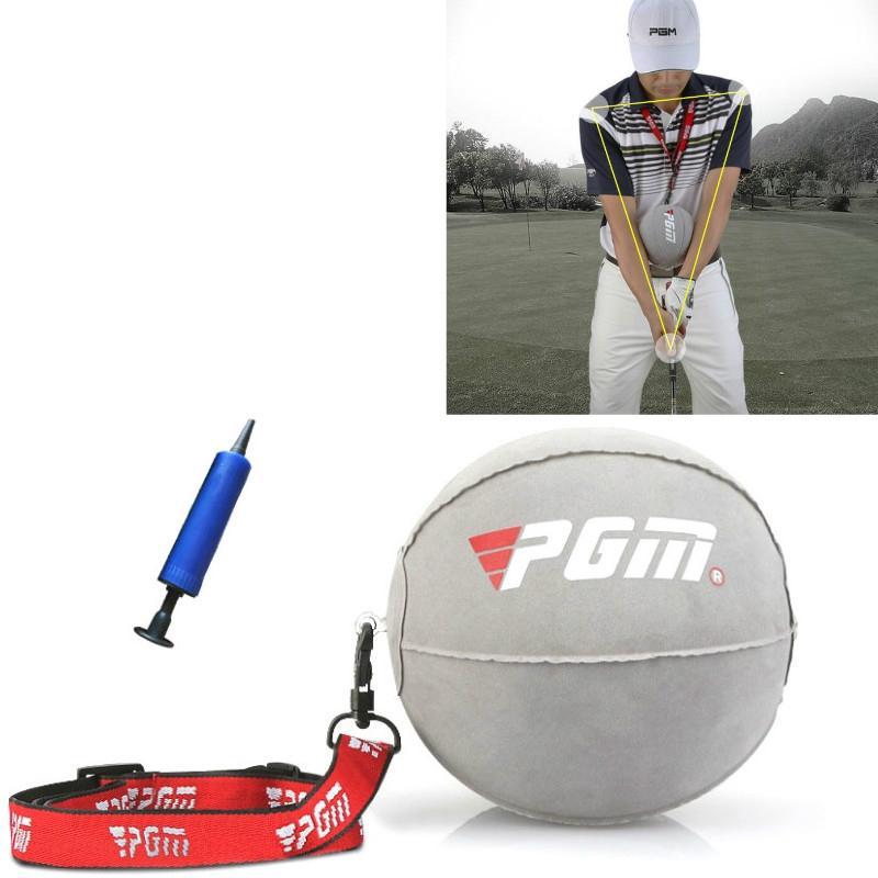 Improve Golf Swing with Inflatable Arm Trainer - Gray