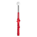 Indoor Golf Swing Practice Stick with Sound Assistant - Red