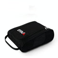 Convenient Breathable Golf Shoe Bag - Durable Nylon - Black