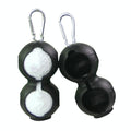 2-pack Golf Silicone Double-ball Protection Sleeves - Black