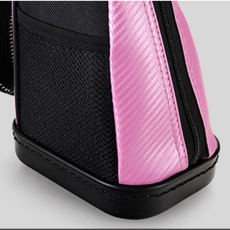 Lightweight Golf Shoulder Bag - Nylon Material - Pink