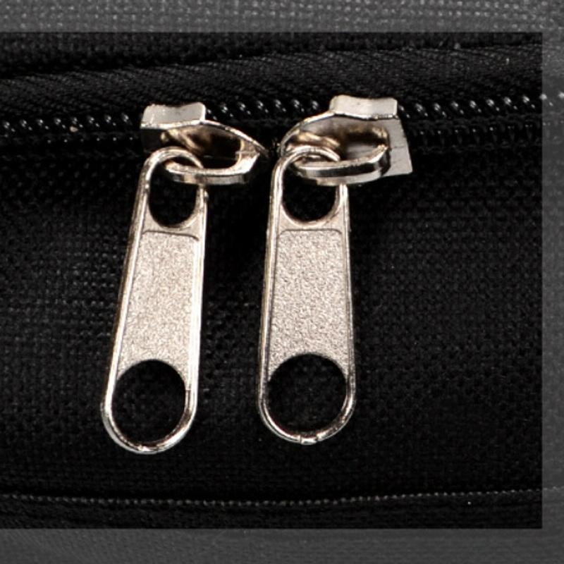 Convenient Breathable Golf Shoe Bag - Durable Nylon - Black Blue