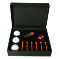 Complete Golf Gift Set 11-in-1 Tees Divot Tool and 3 Balls - Red