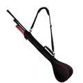 Portable Foldable Golf Ball Bag - Nylon - Black Red