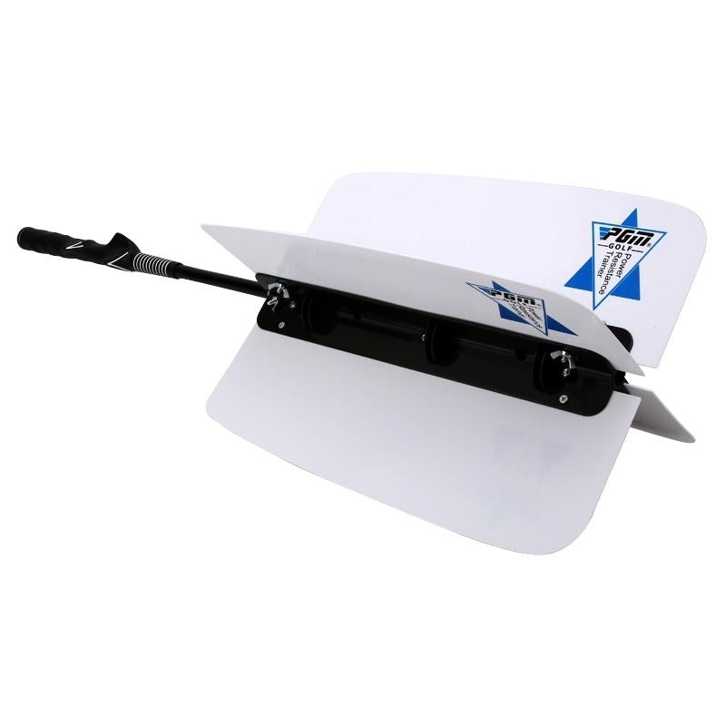 Improve Golf Swing with Wind Resistance Trainer - White