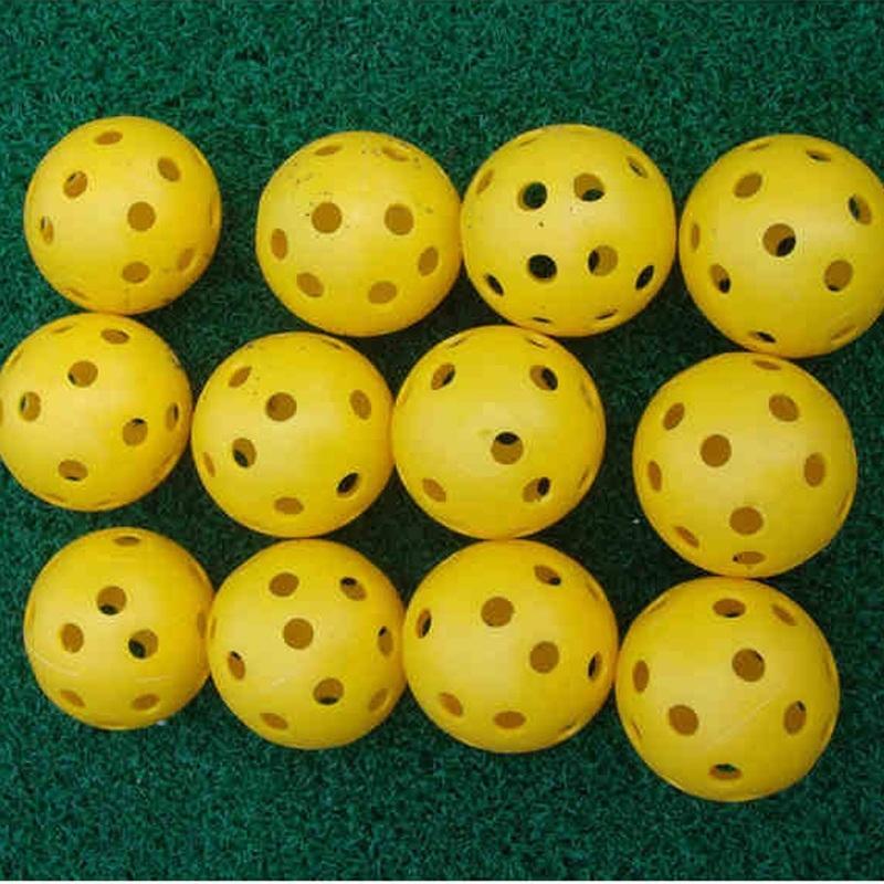 10-piece Indoor Golf Exercise Hollow Balls - Available - White