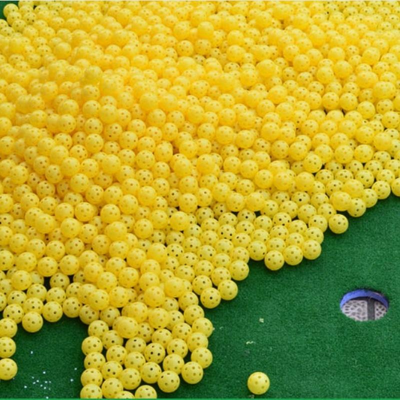 10-piece Indoor Golf Exercise Hollow Balls - Available - White