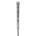 2 Pcs Grey Standard MCC PLUS4 Golf Grip - Standard Rubber and Cotton Thread Hybrid, 265 mm, 52g, Core 60