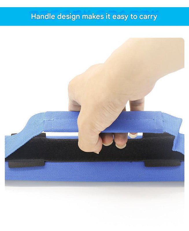 Red Compact Golf Club Carrier - Lightweight Sunday Practice Bag for Driving Range